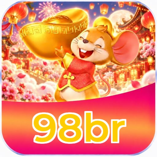 Interface da plataforma 98br mostrando slots populares e bônus de boas-vindas